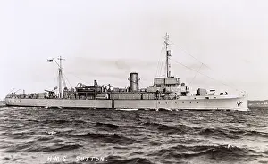 Minesweeping: HMS Sutton, British minesweeper