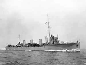 Tipperary: HMS Tipperary, British destroyer leader, WW1