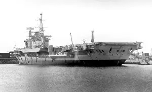 Angled: HMS Warrior R31