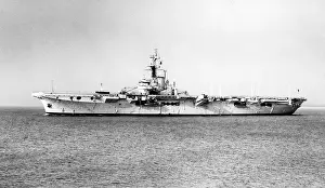 Angled: HMS Warrior R31