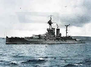 Warspite: HMS Warspite, British battleship, WW1