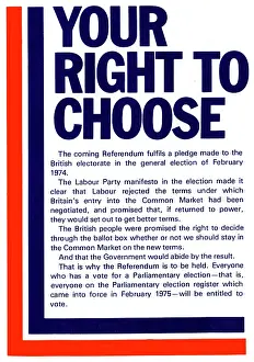 Voting: HMSO Referendum pamphlet 1975