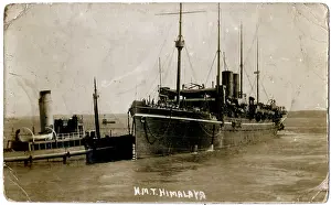 Troopship: HMT Himalaya, British troop ship