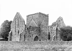 Tipperary: Hoar Abbey, Cashel, from SW