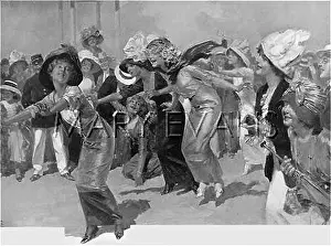 HOBBLE SKIRT RACE 1910