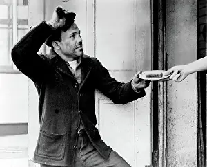 Begging: Hobo Accepts Sandwich, 1935