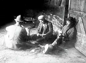 Freight: Hobos Playing Cards, 20th Century