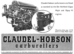 Carburettors: Hobson Aero Engine Carburettors & Cockpit Controls