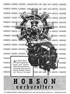 Carburetters: Hobson Carburetters & Cockpit Controls
