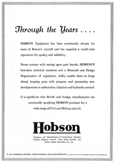 Carburetters: Hobson Cockpit Engine Control Boxes & Injection Carburetters