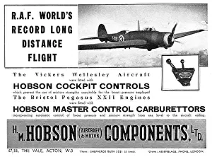 Carburetter: Hobson Pilot's Cockpit Controls : Carburetter Controls