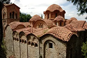 Tile: Hodegetria church. Mystras