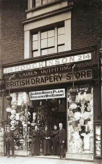 Draper: Hodgkinson, British Drapery Store, Edgware Road, London