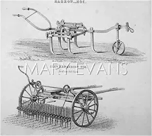 Hoes: TWO HOES 1850