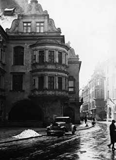 Hofbraeuhaus: The Hofbraeuhaus in Munich, 1931