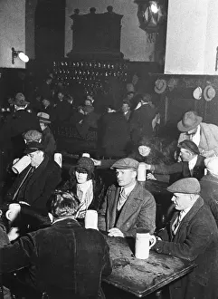 Hofbraeuhaus: At the Hofbraeuhaus in Munich, 1931