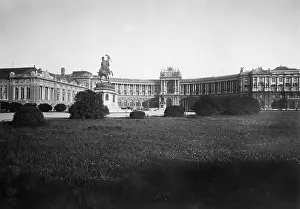 Hofburg: The Hofburg in Vienna, 1928