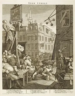 Pawnbroker: Hogarth, Beer Street