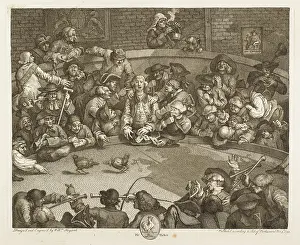 Cockfighting: Hogarth, The Cockpit