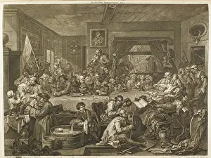 Humours: HOGARTH/ELECTION/B/W/(1)