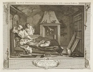 Collapses: HOGARTH/PROSTITUTE/BED
