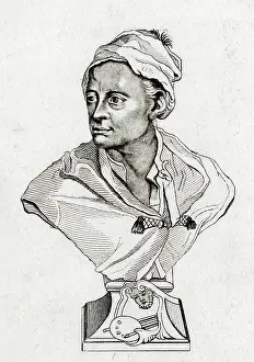 1697: HOGARTH/ROUBILLIAC BUST