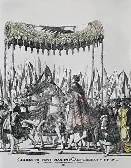 Hogenberg: HOGENBERG, Nicolas (1500-1539). The Coronation
