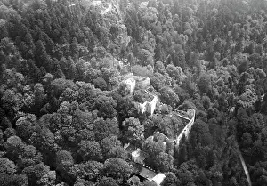 The Hohenbaden Castle, 1930s