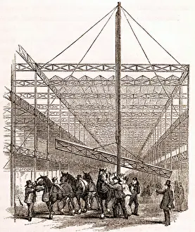 Trusses: Hoisting the 72Ft Trusses, Crystal Palace