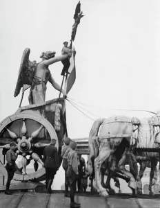 Nomination: Hoisting of the black-white-red flag on the Brandenburg Gate