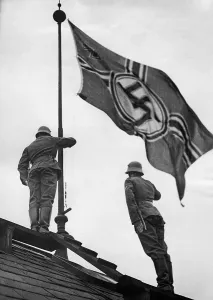 Hoisting: Hoisting of the flag, 1936