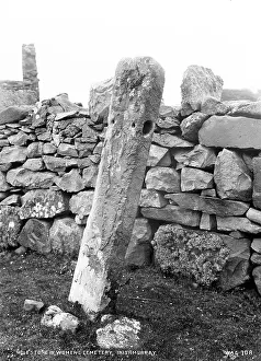 Sligo: Holestone in Women's Cemetery, Inishmurray