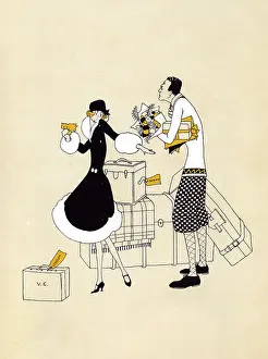 Joyce Dennys: HOLIDAY COUPLE PARTING