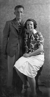 Gill Stoker: Holiday couple pose for their photograph