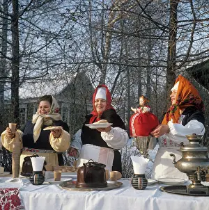 Kuzmin: Holiday Russian winter, 1972