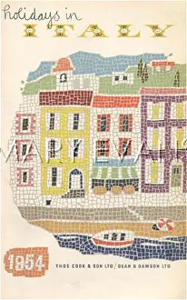 Thomas Cook Uk Ltd (from Iln): Holidays in Italy, 1954