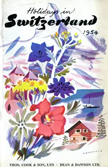 Brochure: Holidays in Switzerland, 1954