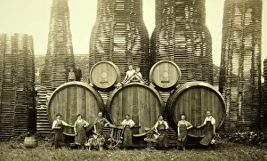 Cooperage: Hollabrunn, Lower Austria: group photo of