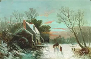 Erasmus: The Holly Cart ' snow scene