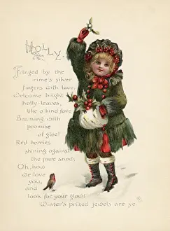 Personified: Holly / Language of Flowers