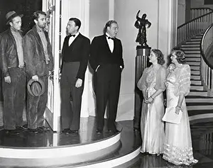 Merrily: Three Hollywood actors with their Stand-Ins during