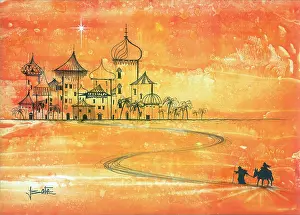 Bate: Holy Family approaching Bethlehem