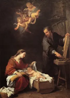 Bartolome: The Holy Family, by Murillo