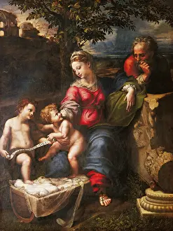 Familia: The Holy Family of the Oak Tree, by Raphael
