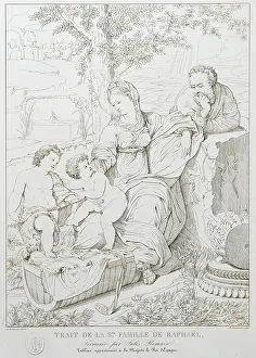 Trait: The Holy Family, after Raphael
