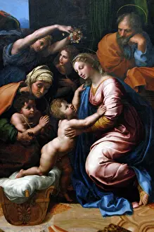 Raphael: The Holy Family, by Raphael