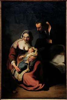 Rembrandt: The Holy Family, by Rembrandt