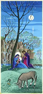 Brenda: The Holy Family resting at the wayside