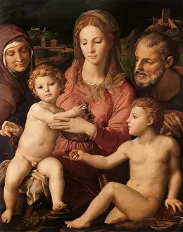 Bronzino: Holy Family with St Anne