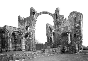 C1940: Holy Island, the Lindisfarne Priory c1940